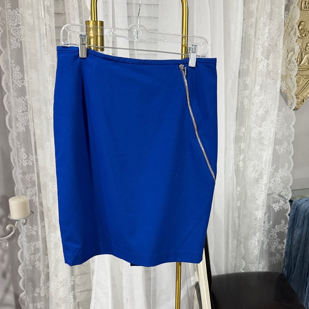Calvin Klein Vibrant Blue Pencil Skirt
